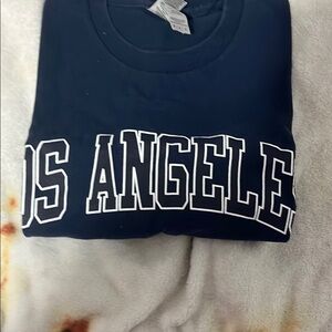 Navy Los Angeles Graphic T-Shirt